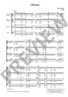 Offrande von Thierry Pécou 