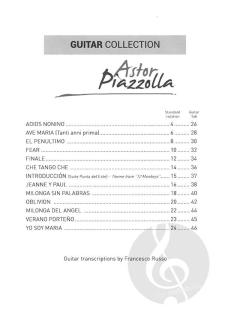Guitar Collection von Astor Piazzolla 