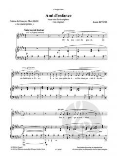 2 Melodies von Louis Beydts 