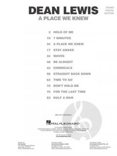 A Place We Knew von Dean Lewis 