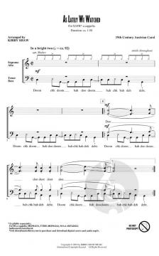 As Lately We Watched 