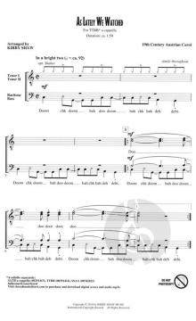 As Lately We Watched 