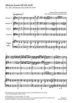 Meinen Jesum lass ich nicht (Andreas Hammerschmidt) 