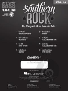 Bass Play-Along Vol. 58: Southern Rock 