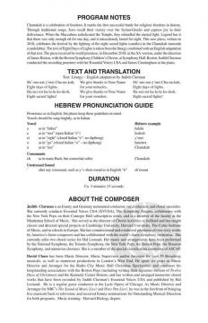 Eight Days of Lights von David Chase 