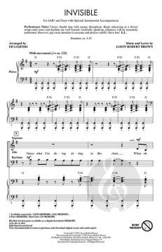 Invisible von Jason Robert Brown (Download) 