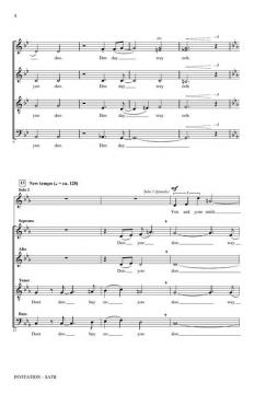 Invitation von Bronislau Kaper 