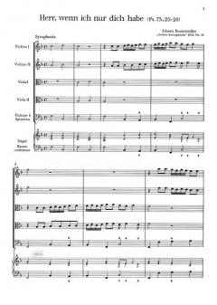 Herr, wenn ich nur dich habe (Johann Rosenmüller) 