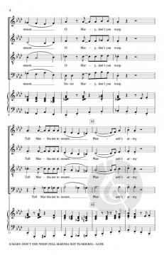 O Mary, Don't You Weep 