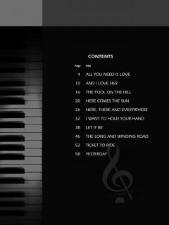 Piano Duet Play-Along Vol. 4: The Beatles 