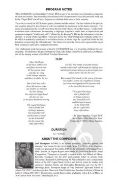 The Caged Bird Sings for Freedom von Joel Thompson 