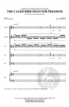 The Caged Bird Sings for Freedom von Joel Thompson 