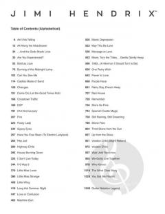 The Complete Scores von Jimi Hendrix 