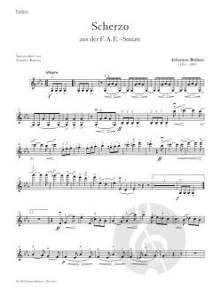 Scherzo von Johannes Brahms 