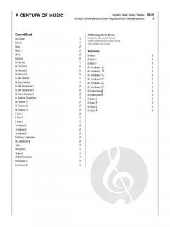 A Century of Music von Etienne Crausaz 