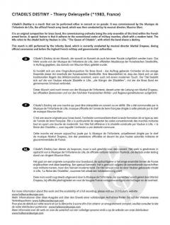 Citadel's Destiny von Thierry Deleruyelle 