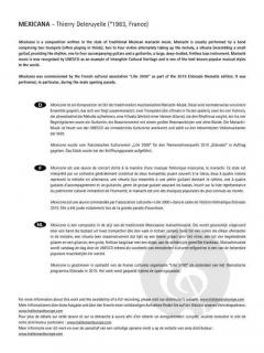 Mexicana von Thierry Deleruyelle 