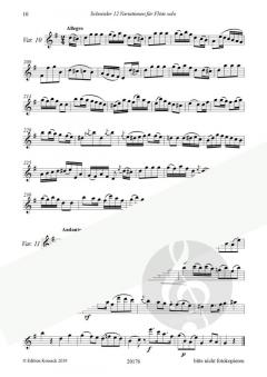 12 Variations op. 44 von Georg Abraham Schneider 