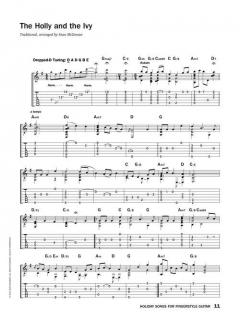 Holiday Songs for Fingerstyle Guitar von Sean McGowan 