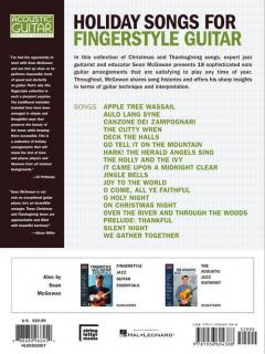 Holiday Songs for Fingerstyle Guitar von Sean McGowan 