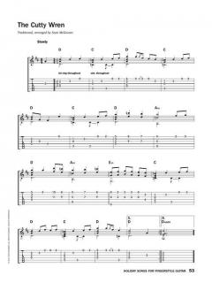 Holiday Songs for Fingerstyle Guitar von Sean McGowan 
