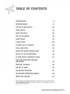 Holiday Songs for Fingerstyle Guitar von Sean McGowan 