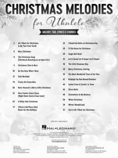 Christmas Melodies for Ukulele im Alle Noten Shop kaufen