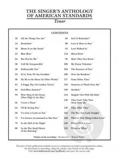 The Singer's Anthology of American Standards 