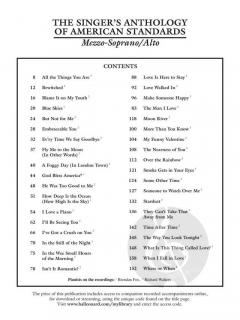 The Singer's Anthology of American Standards 