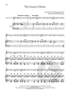 The Sound of Music for Classical Players - Clarinet and Piano von Richard Rodgers 