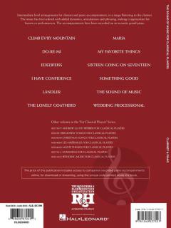 The Sound of Music for Classical Players - Clarinet and Piano von Richard Rodgers 