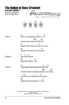 Disney - Guitar Chord Songbook - 2nd Edition 