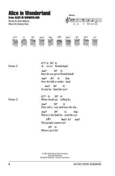 Disney - Guitar Chord Songbook - 2nd Edition 