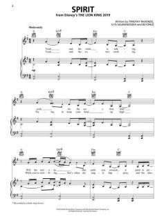 Spirit (from The Lion King) von Beyoncé 
