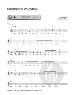 Singing Sherlock Vol. 1 von Shirley Court 