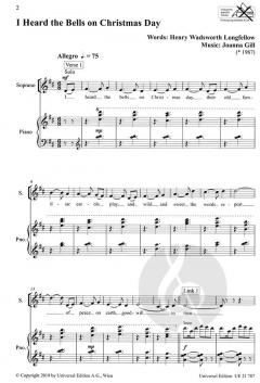 3 Christmas Carols von Johanna Gill 