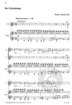 3 Christmas Carols von Johanna Gill 