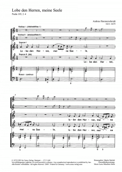 Lobe den Herren, meine Seele (Andreas Hammerschmidt) 