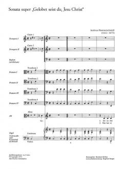 Gelobet seist du, Jesu Christ (Andreas Hammerschmidt) 