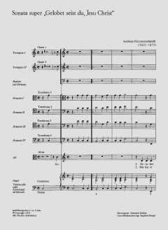 Gelobet seist du, Jesu Christ (Andreas Hammerschmidt) 