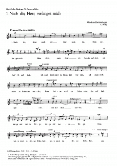 Geistliche Gesänge von Günther Kretzschmar 