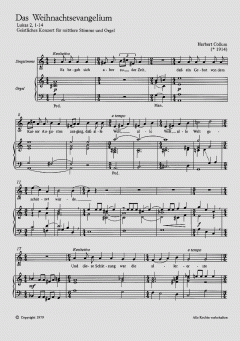 Das Weihnachtsevangelium 