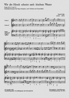 Wie der Hirsch schreiet nach frischem Wasser (David Pohle) 