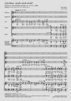 Ach, Herr, strafe mich nicht (Max Reger) 