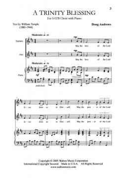 A Trinity Blessing von William Temple 