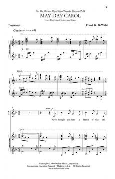 May Day Carol von Frank DeWald 