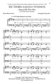 De Tierra Lejana Venimos 