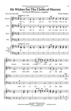 He Wishes for the Cloths of Heaven von Bradley Ellingboe 
