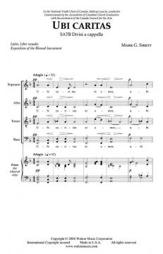 Ubi Caritas von Mark Sirett 