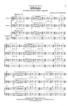 Alleluia von Reginald Unterseher 